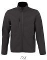 Heren Softshell Jas Sols Radian 03090 Charcoal